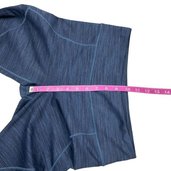 Patagonia Blue Crop Leggings Recycled Polyester Women's Size Medium - Picture 5 of 6